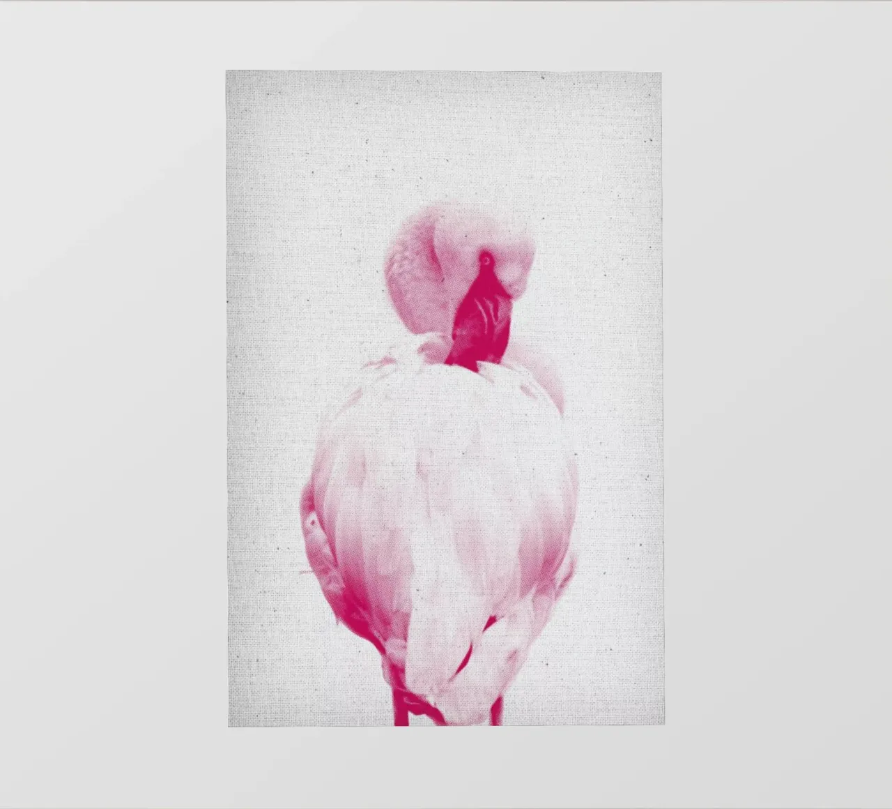 Flamingo 02 telo in pvc da Froilein Juno