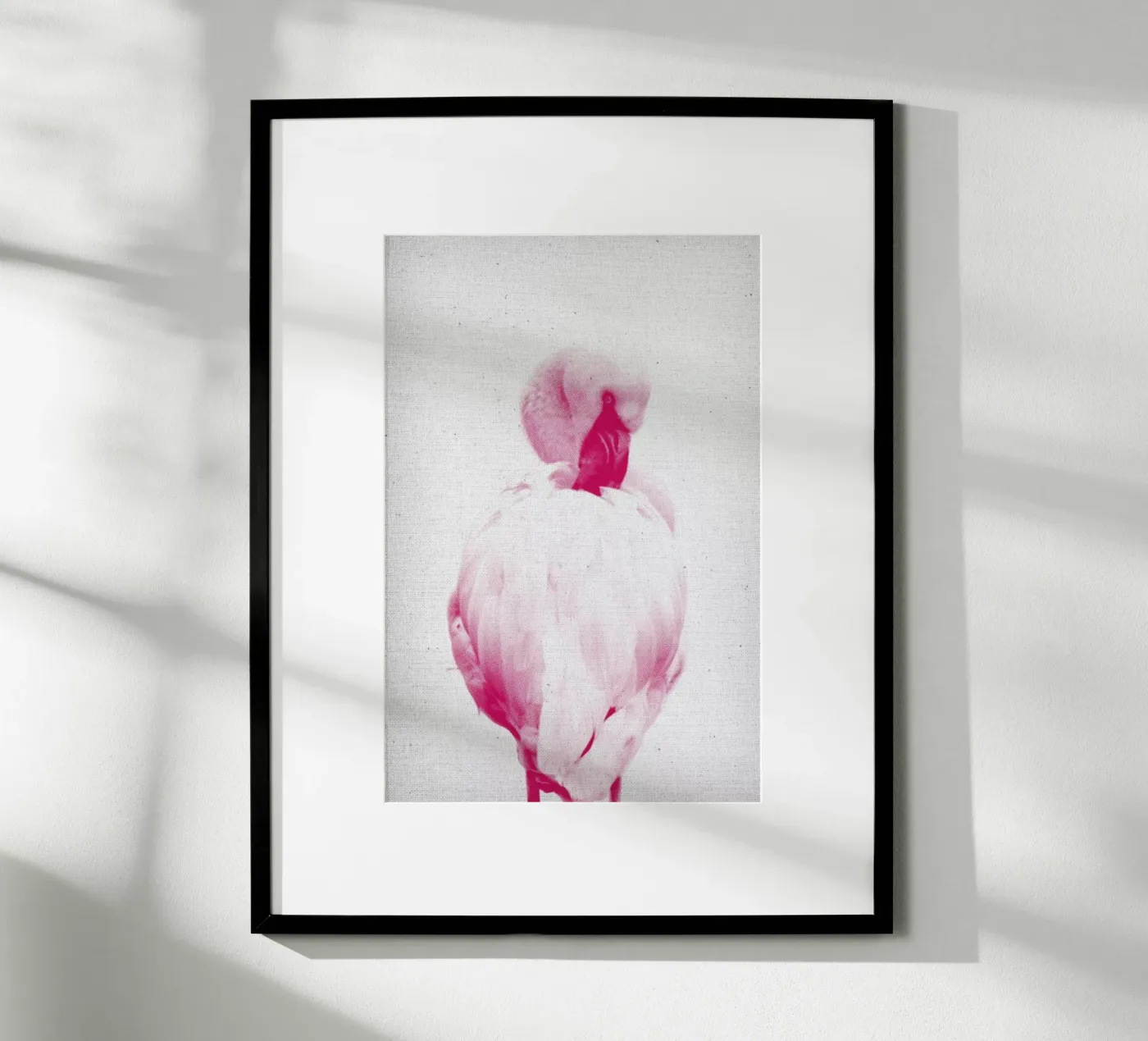 Flamingo 02 poster van Froilein Juno