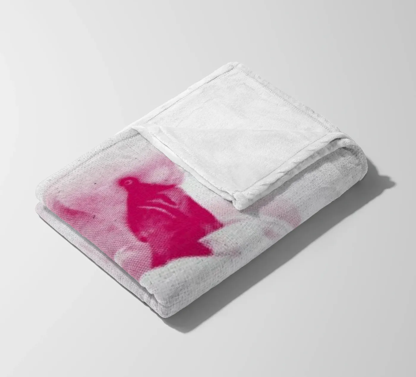 Flamingo 02 Fleecedecke von Froilein Juno