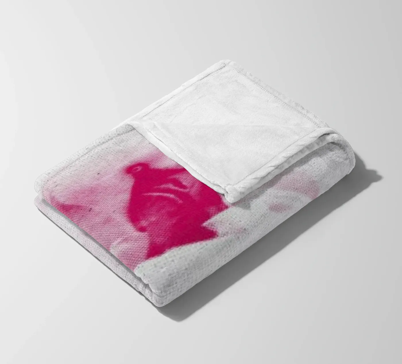 Flamingo 02 Fleecedecke von Froilein Juno