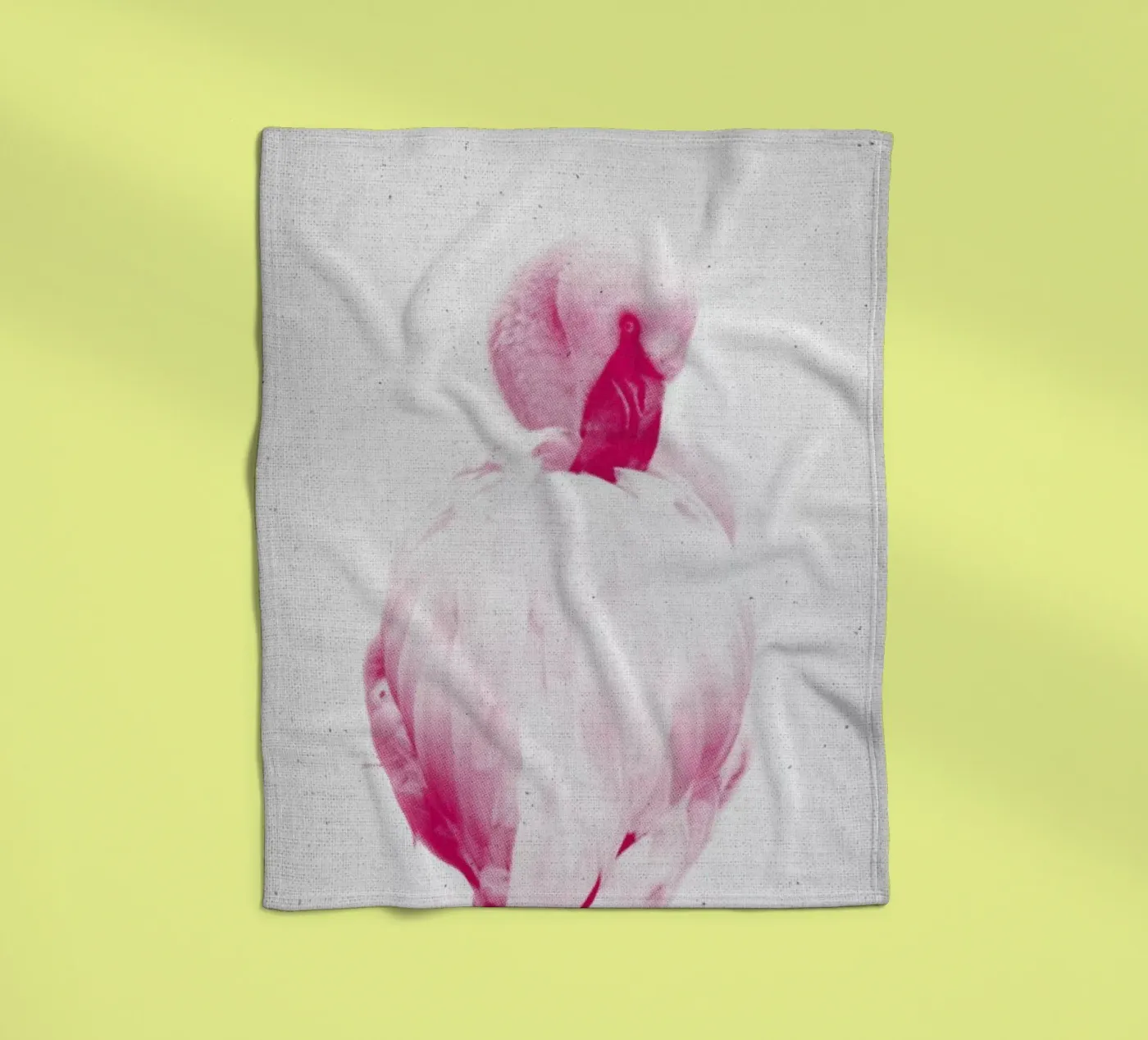 Flamingo 02 coperta in pile da Froilein Juno
