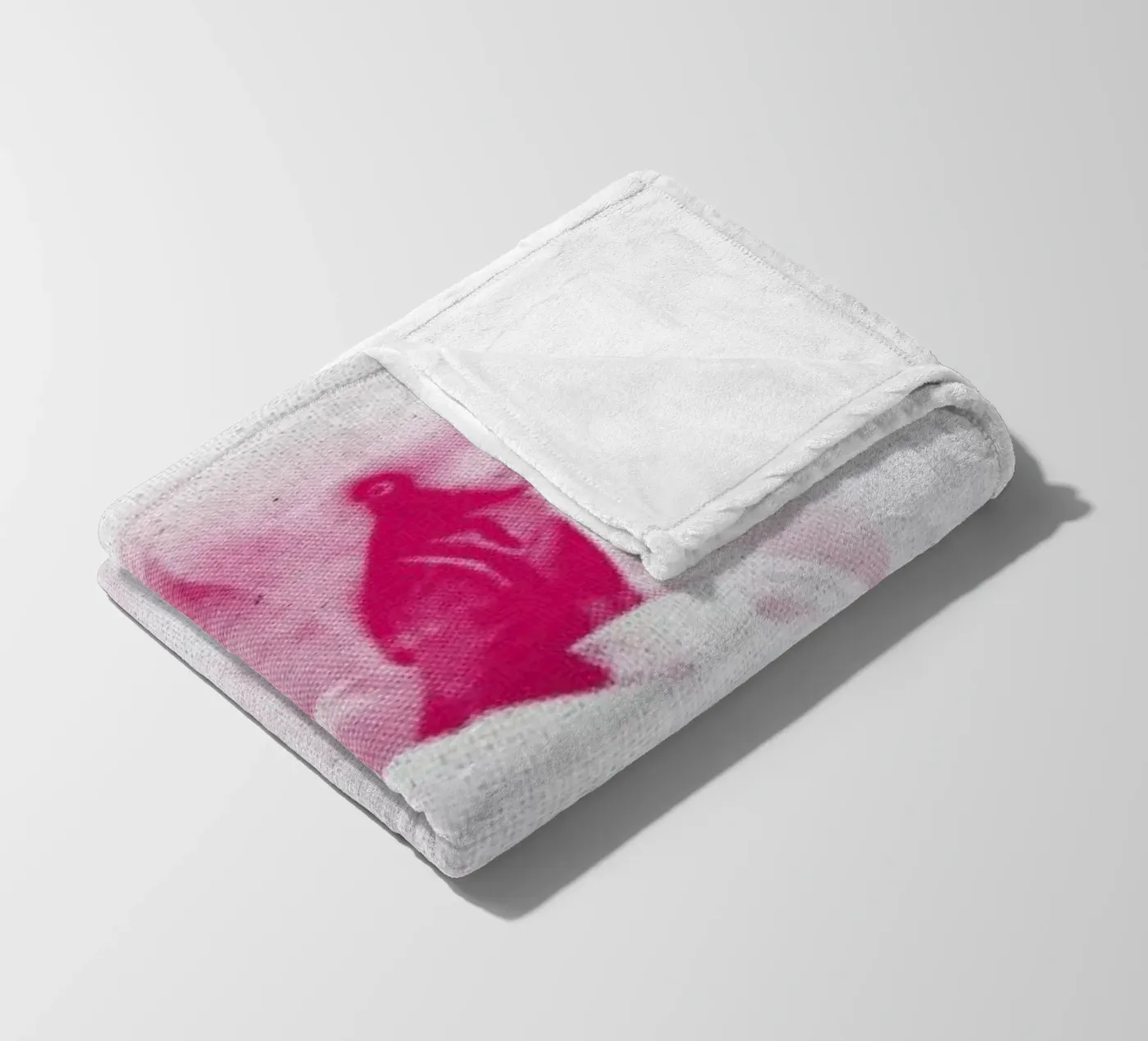 Flamingo 02 Fleecedecke von Froilein Juno