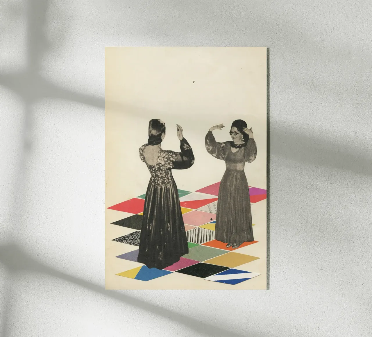 Dance Floor plexiglass da Cassia Beck Collage