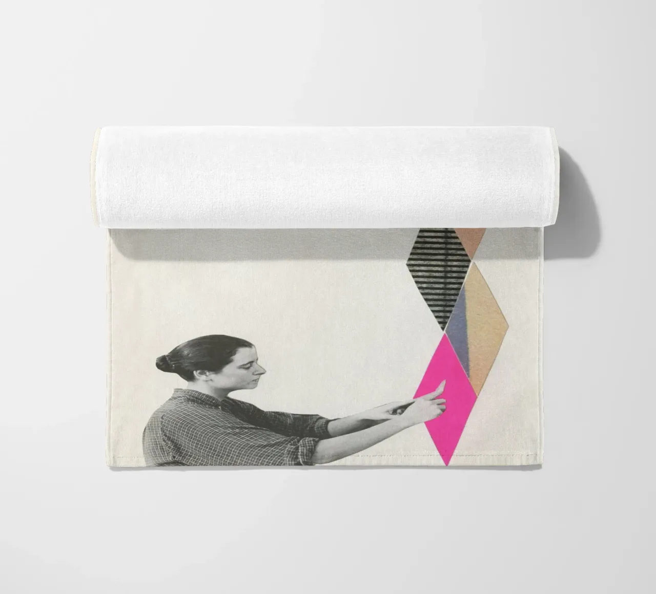 Lo scultore telo mare da Cassia Beck Collage