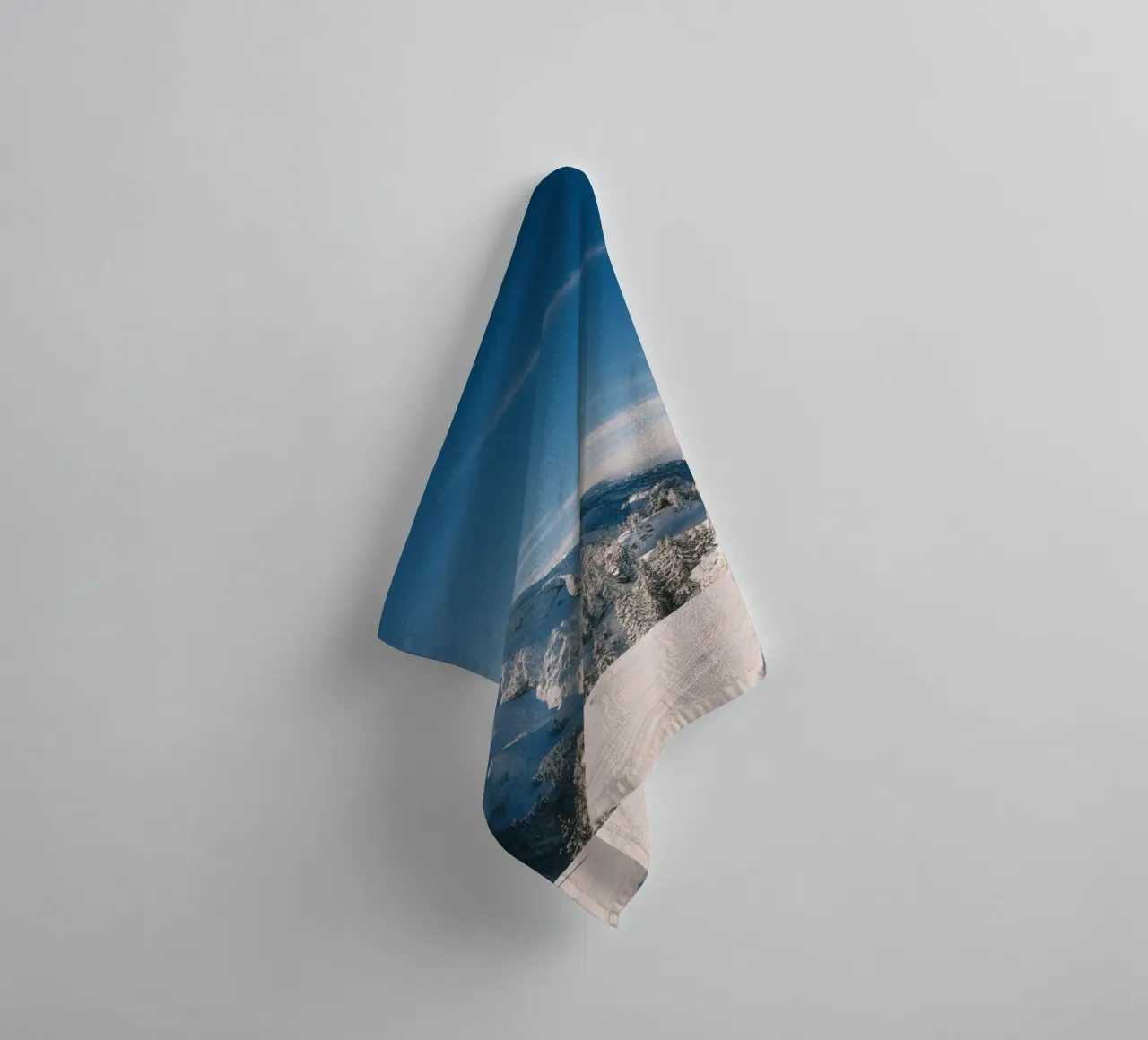 Majestic Winter Peaks serviette de bain de FujiSwiss