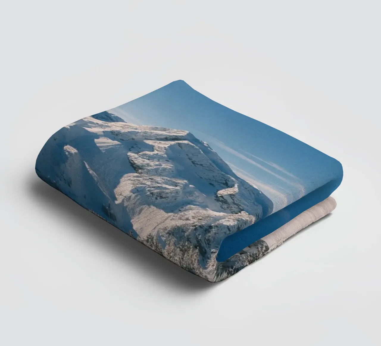 Majestic Winter Peaks serviette de bain de FujiSwiss