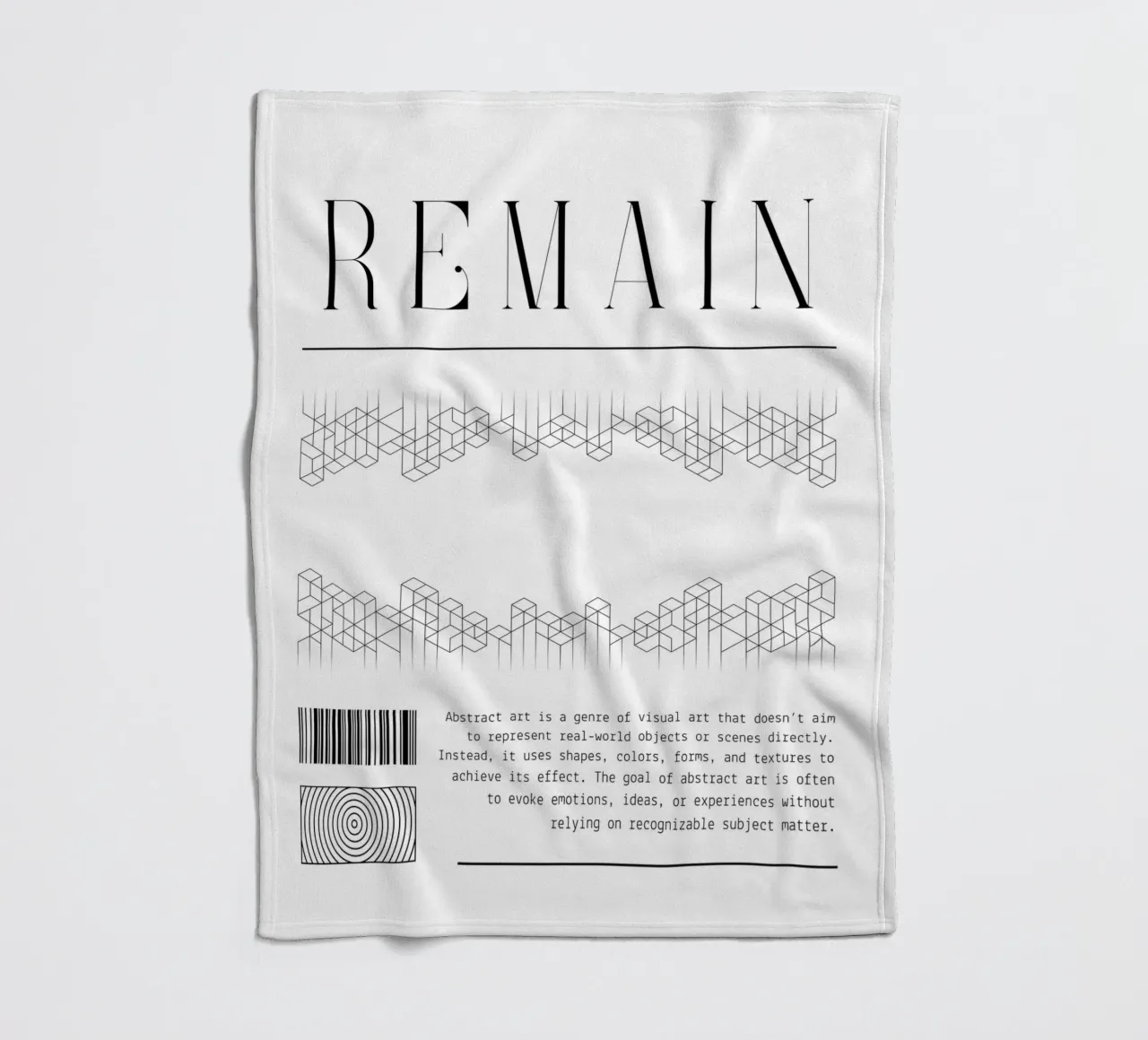 REMAIN | 03 coperta in pile da Einfach Uebel