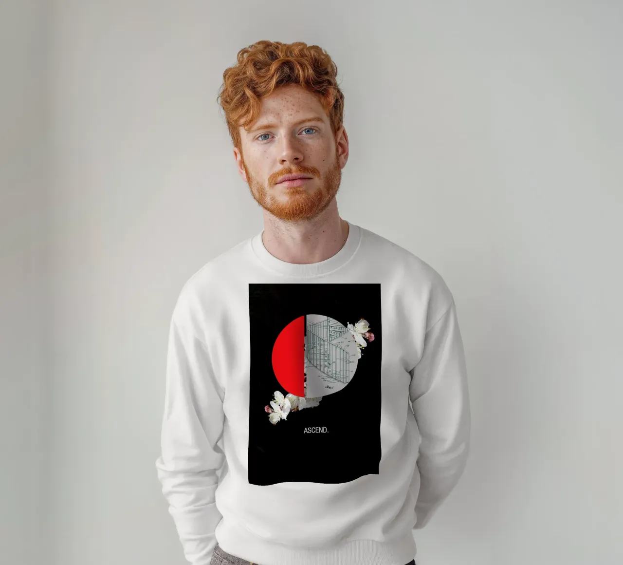 Ascend sweatshirt by Frank Moth