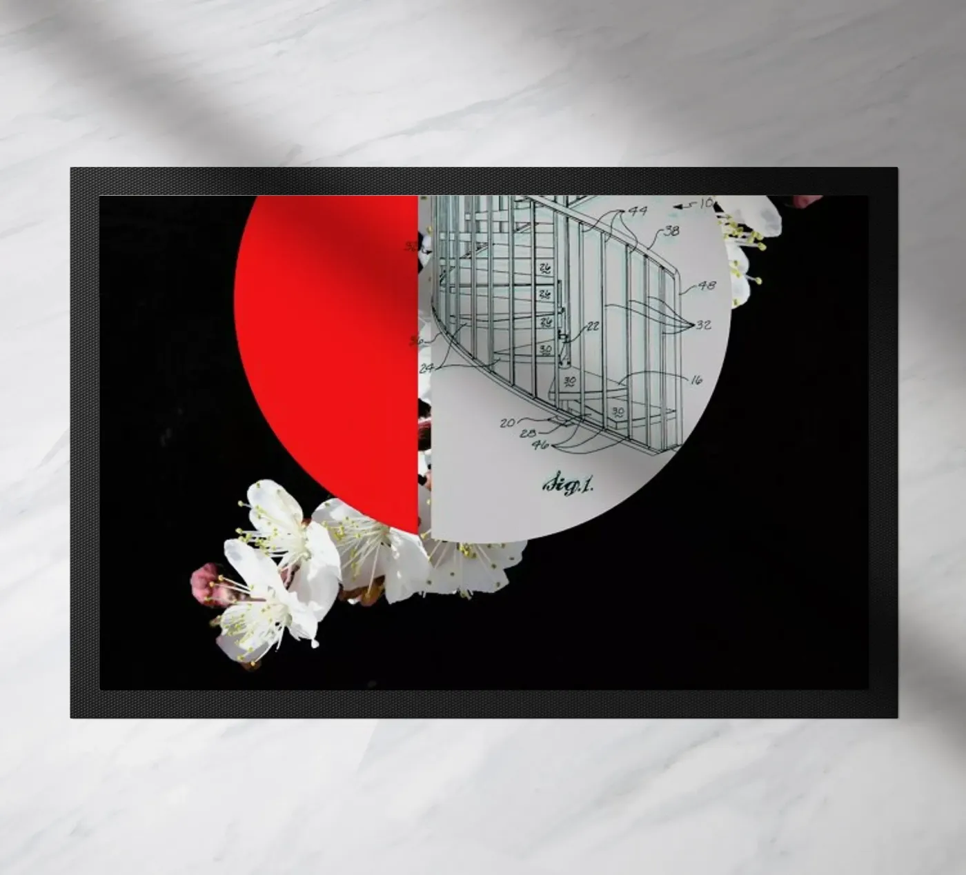 Ascend deurmat van Frank Moth