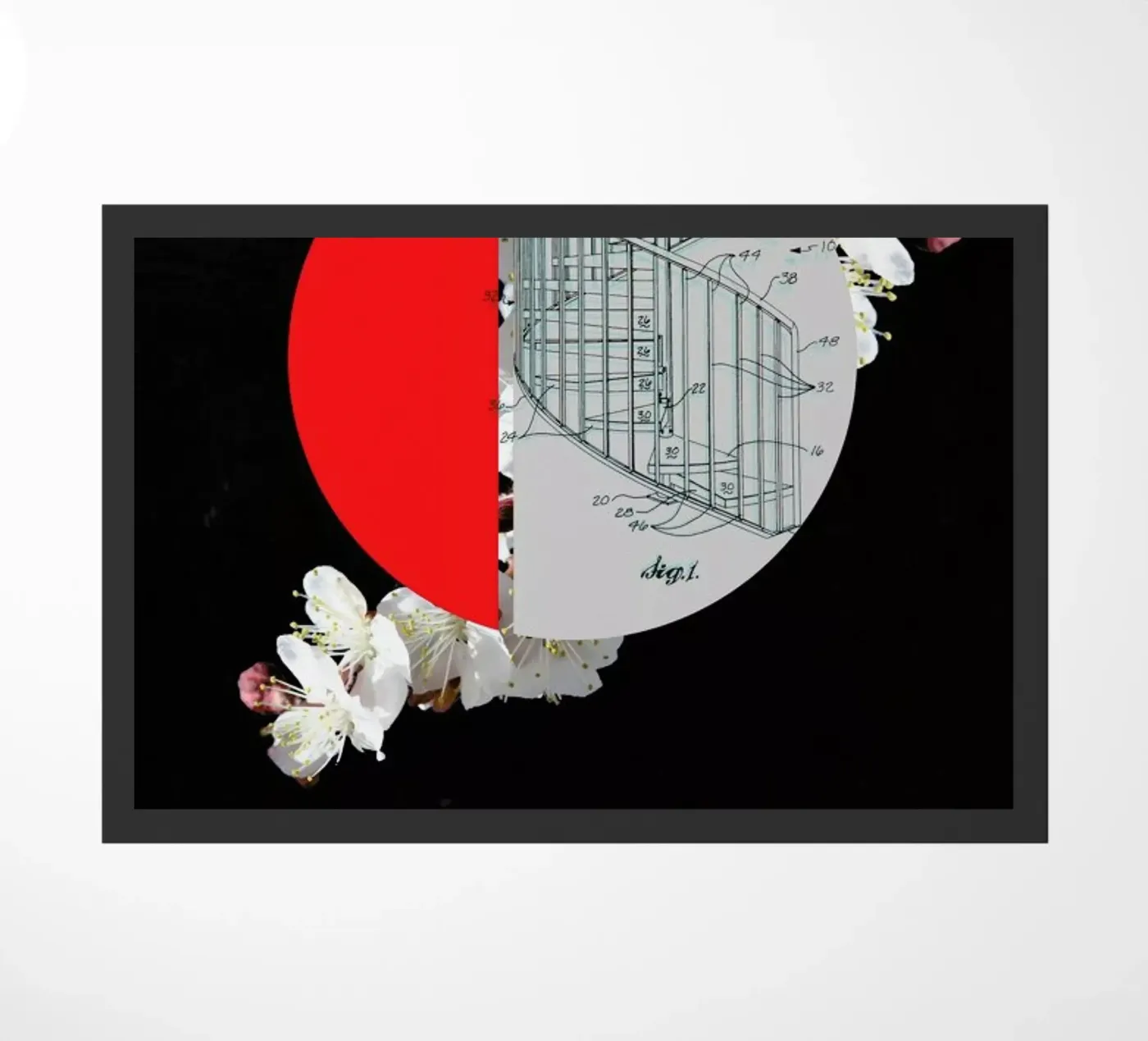 Ascend deurmat van Frank Moth