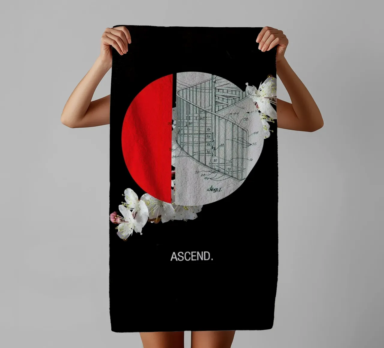 Ascend asciugamano da bagno da Frank Moth