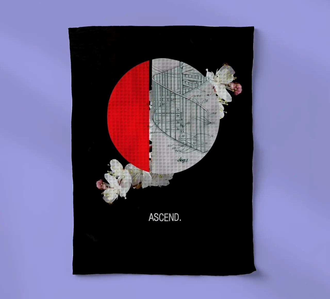 Ascend canovaccio da cucina da Frank Moth