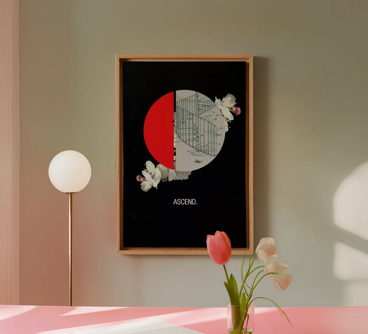 Ascend tela da Frank Moth