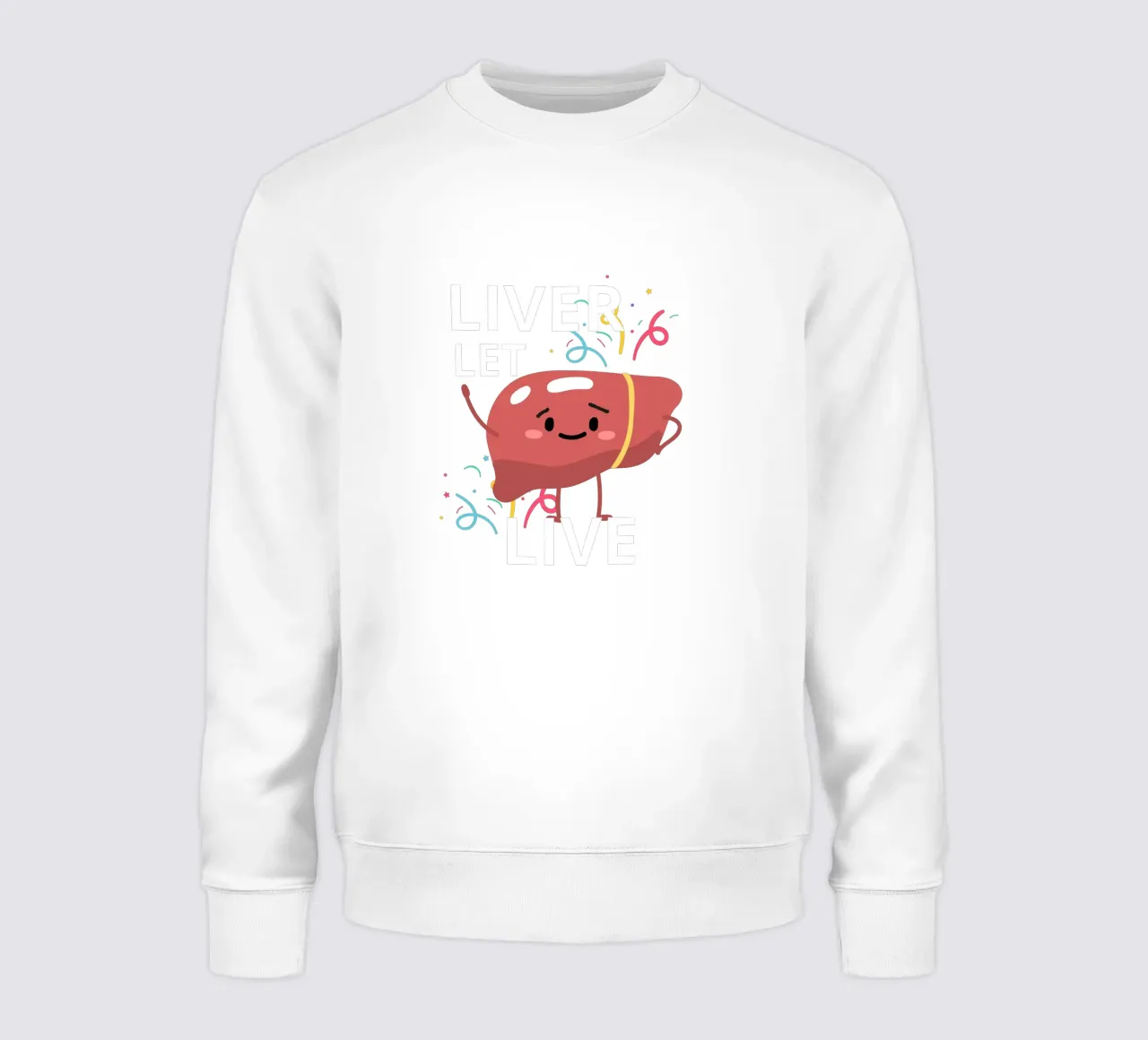 Liver let live felpa da edsonramosart