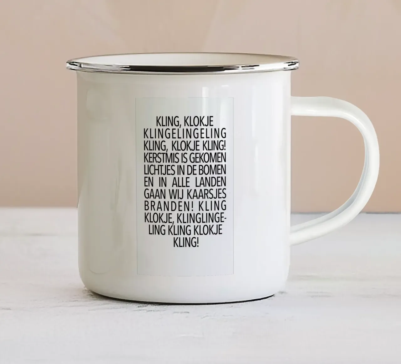 Kling, Klokje tazza in smalto da Studio One