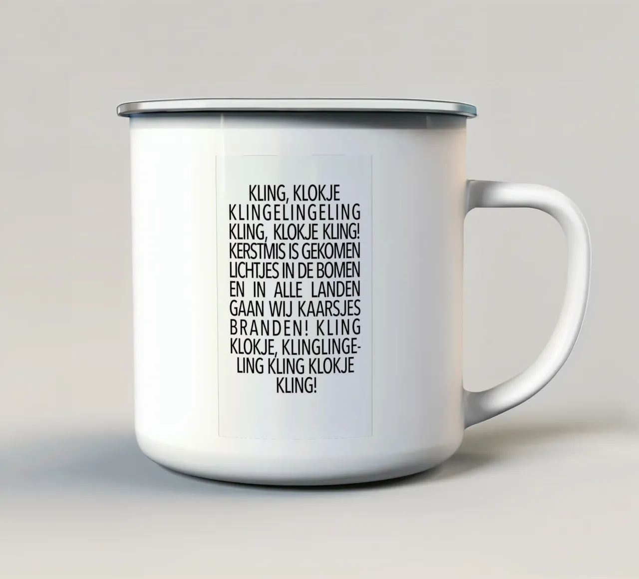 Kling, Klokje tazza in smalto da Studio One