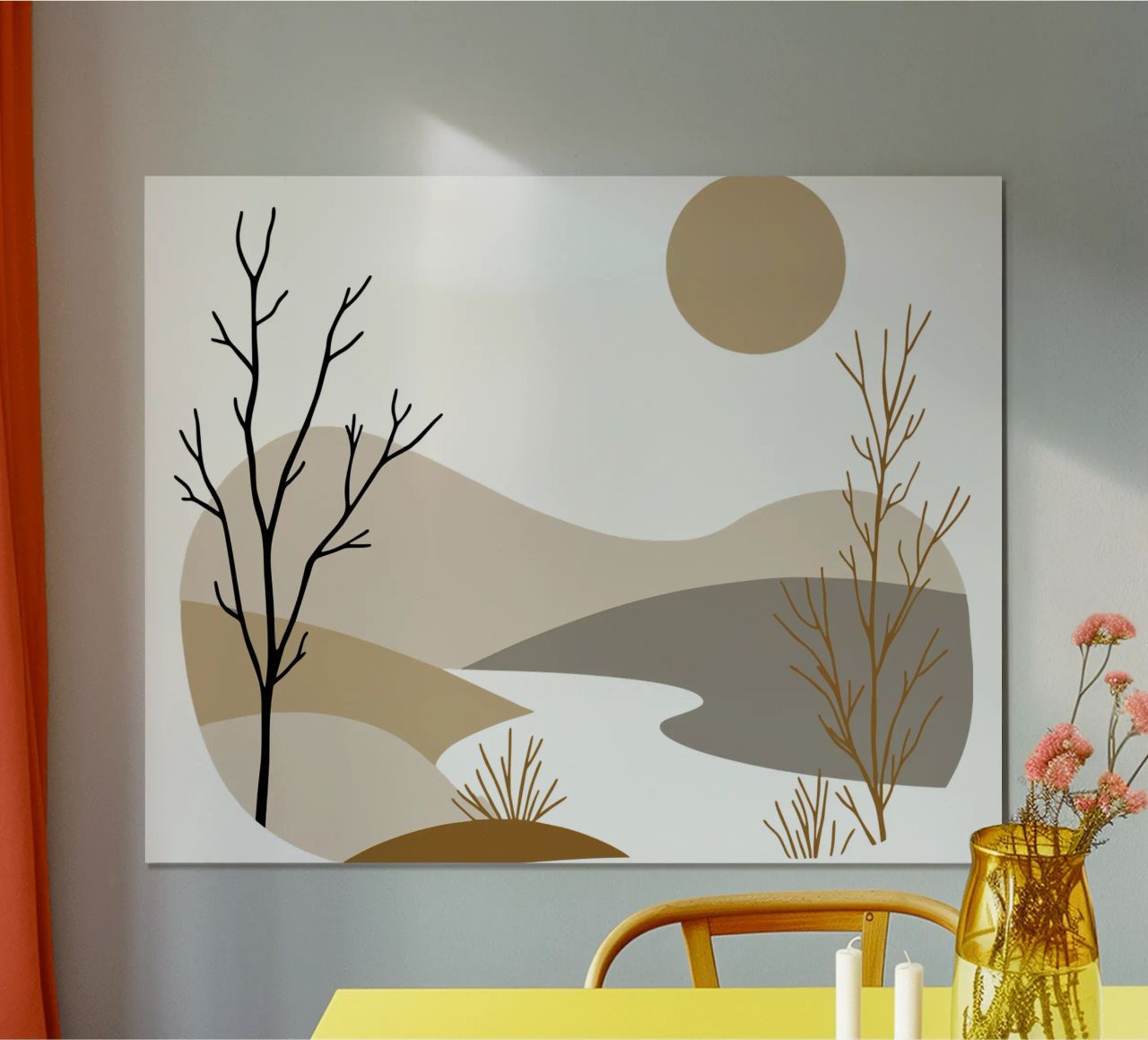 Minimalist Landscape poster by artdesign1985