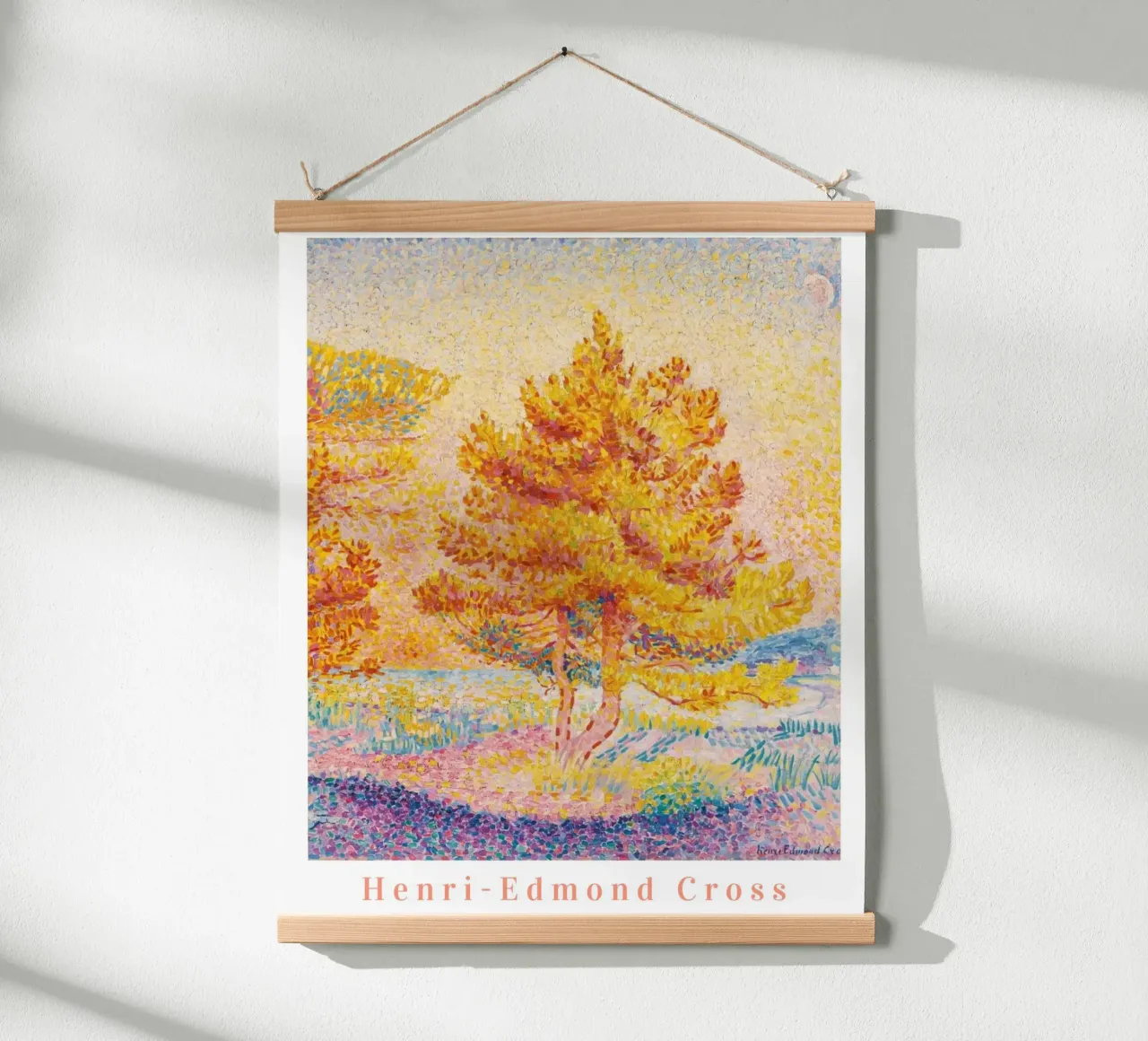 Henri Edmond Cross, impressionista francese Arte colorata poster con telaio in plastica da ArtHaus