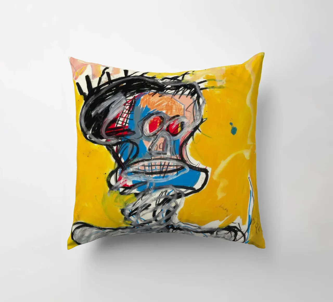 Chaos abstrait coussin de Kunst und Kontrast