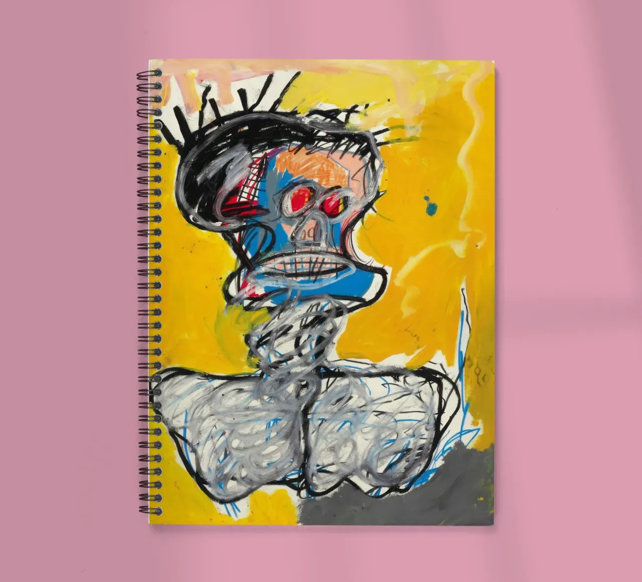 Abstract Chaos spiral notebook by Kunst und Kontrast