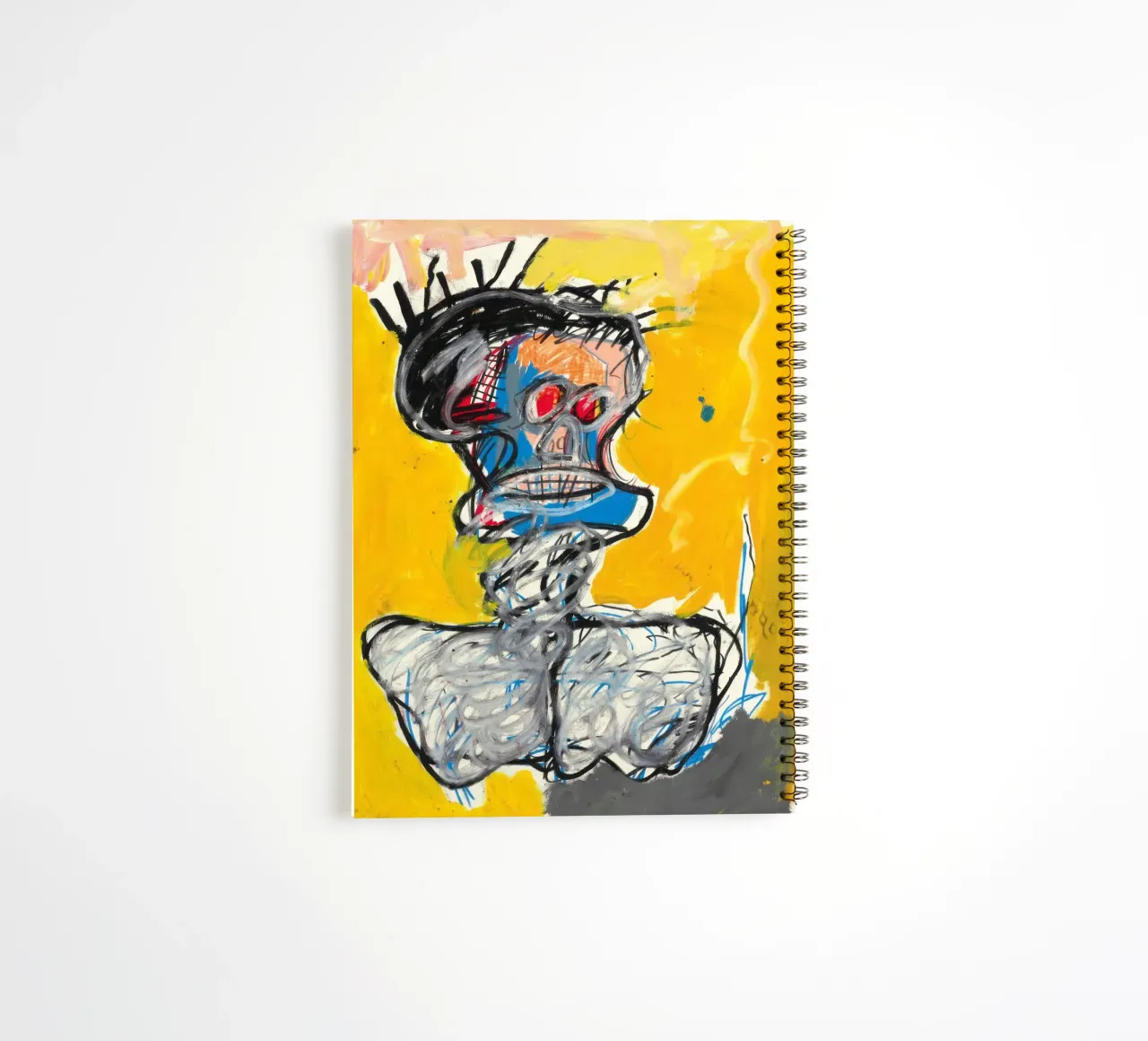Abstract Chaos spiral notebook by Kunst und Kontrast