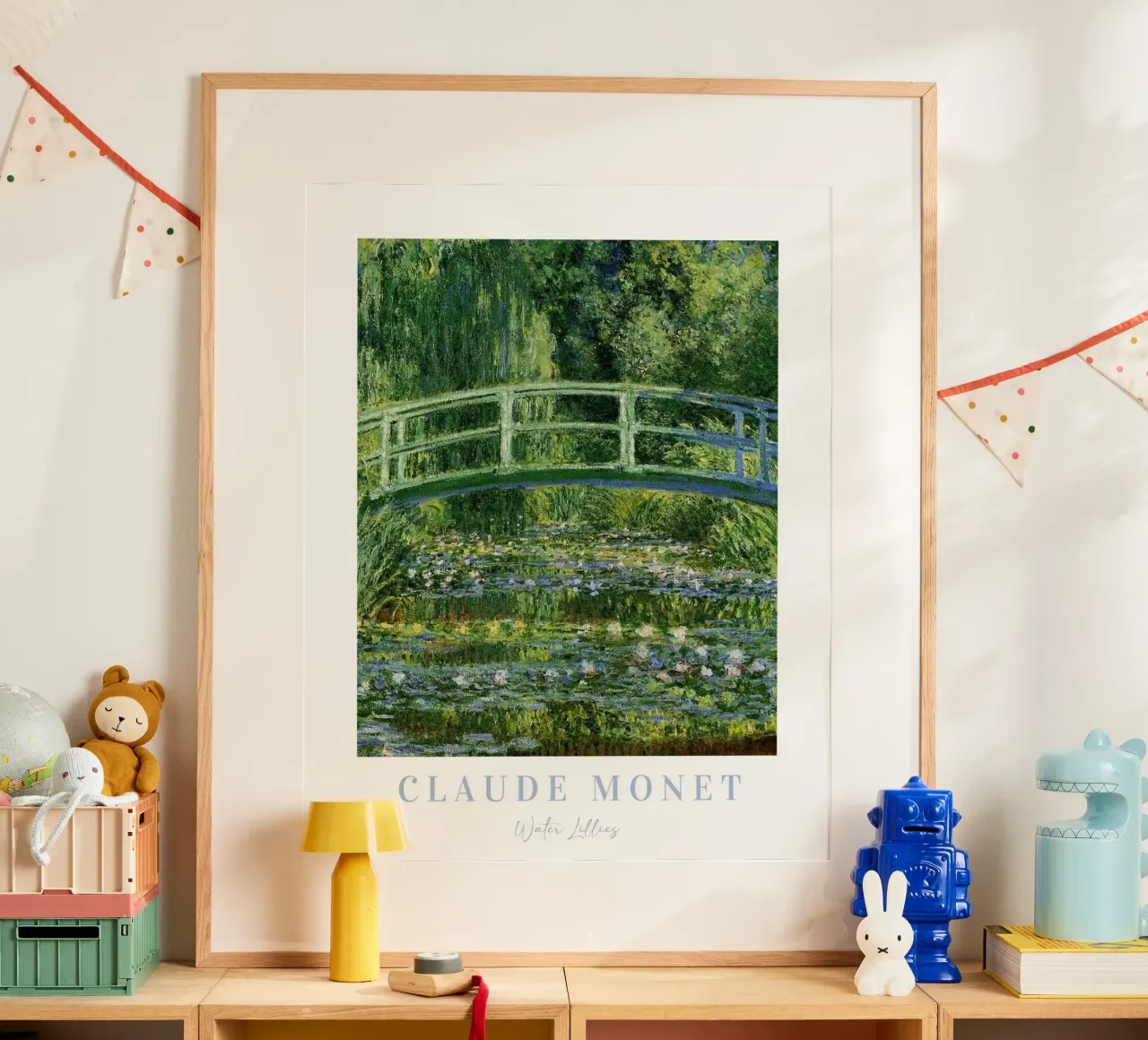 Ninfee Monet, stampa di paesaggio francese, Claude Monet carta hahnemühle da ArtHaus