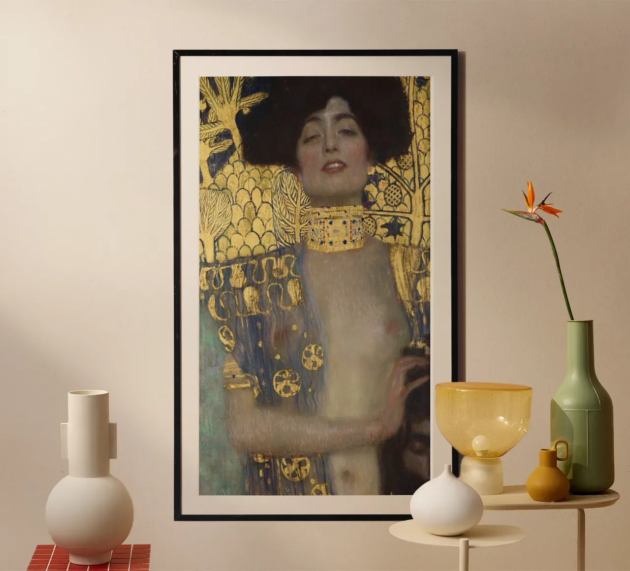 Gustav Klimt - Judith I poster van Timeless Artworks