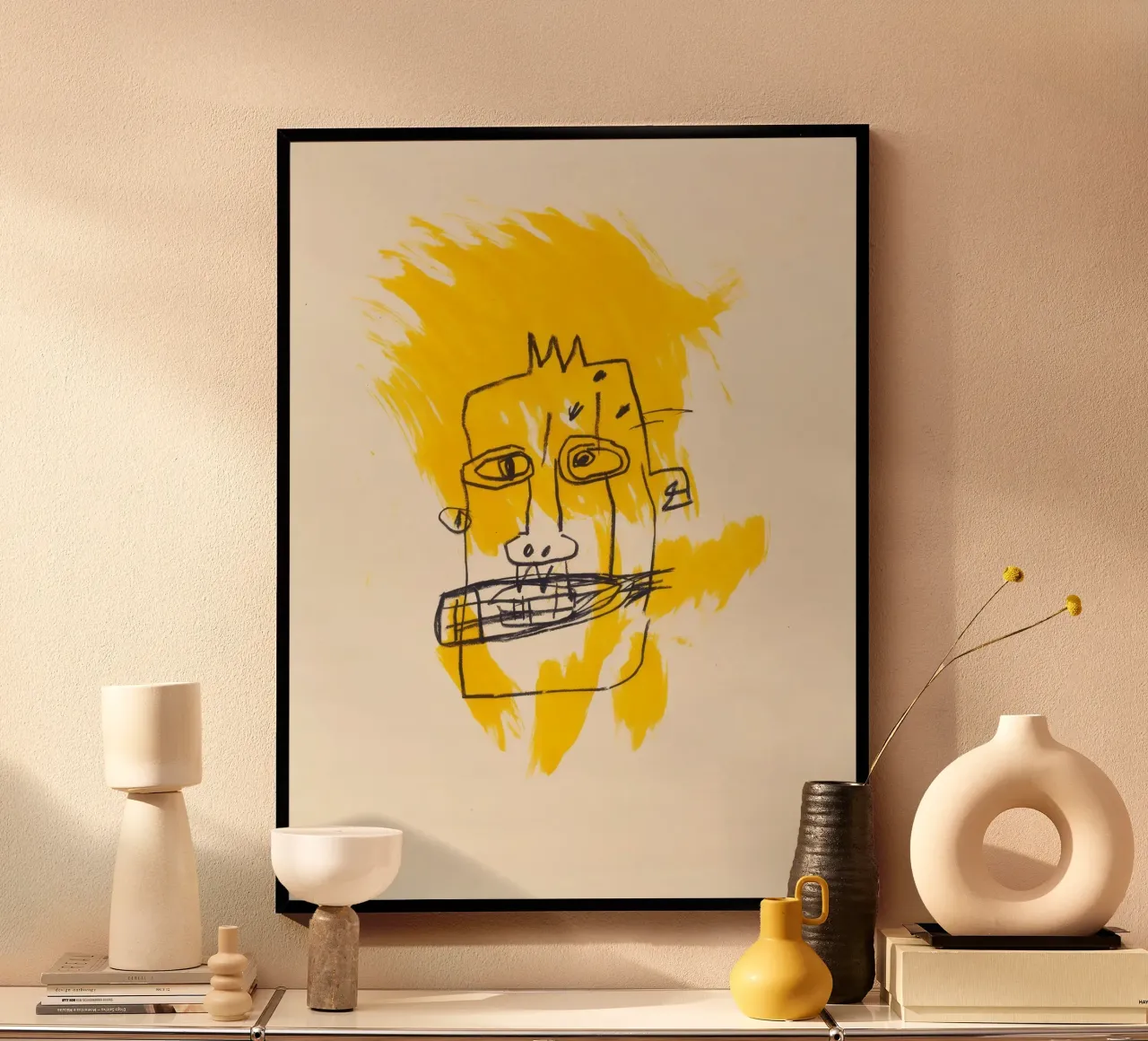 Visione gialla poster da Kunst und Kontrast