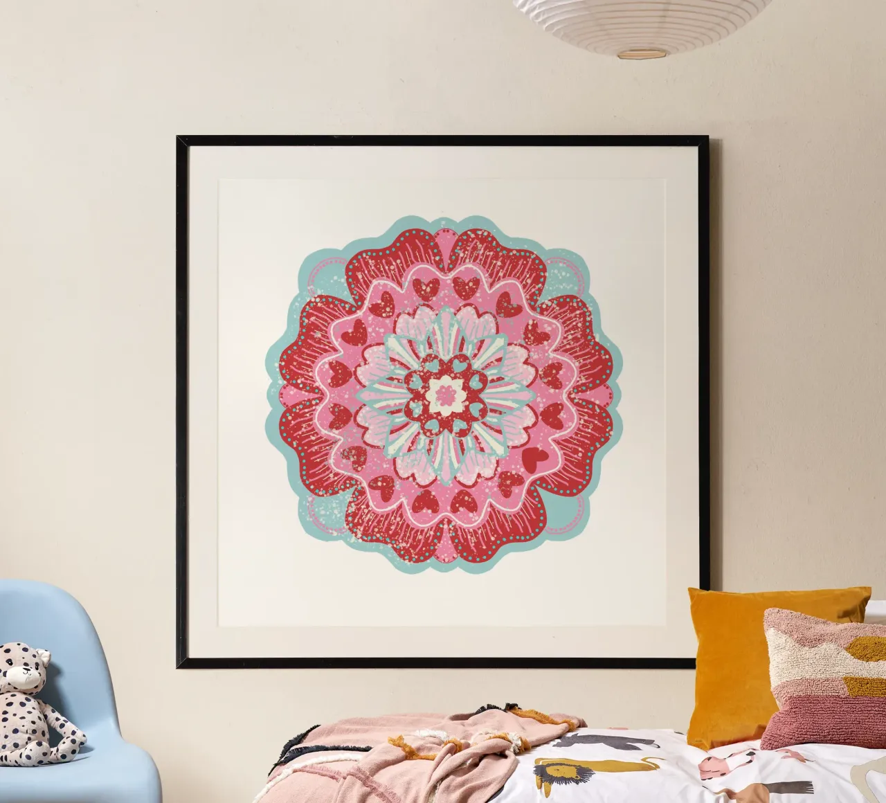 Big Blüte poster da Miris bunte Modewelt