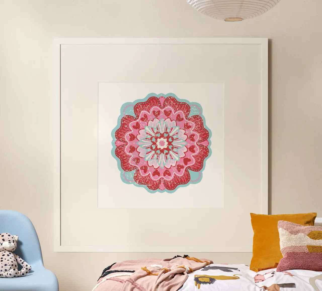 Big Blüte poster da Miris bunte Modewelt