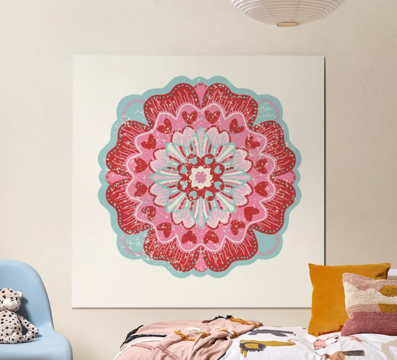 Big Blüte poster da Miris bunte Modewelt