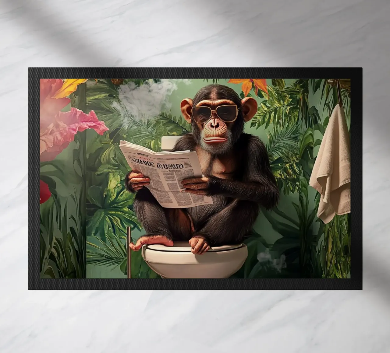 Affe liest Zeitung zerbino da NORDLICHT DESIGNS