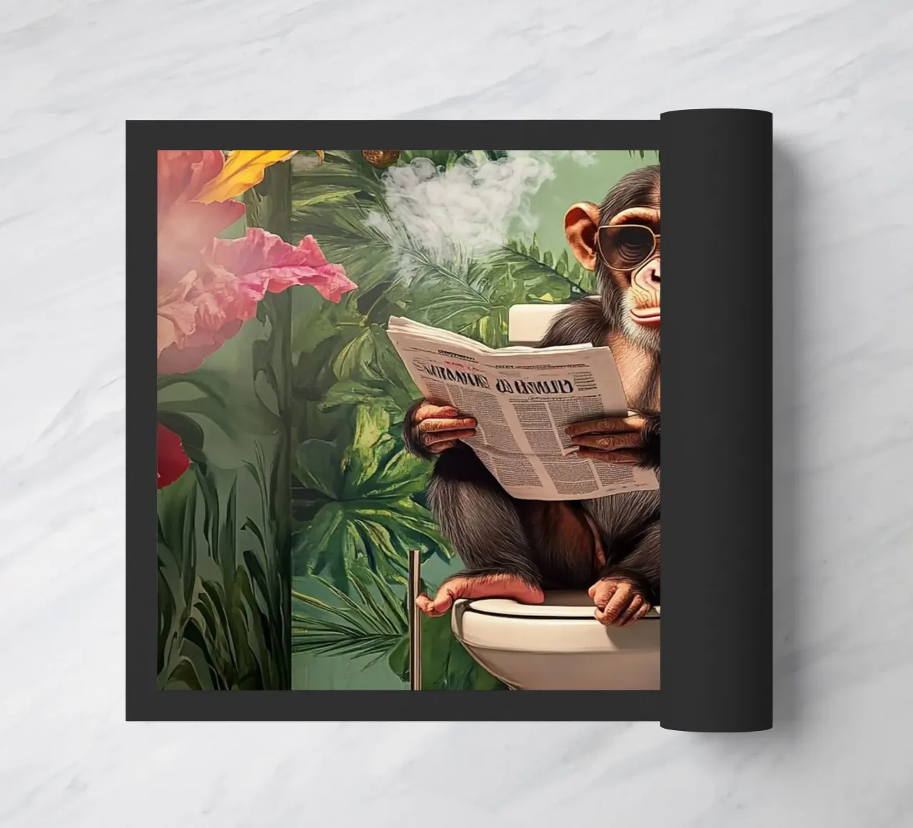 Affe liest Zeitung zerbino da NORDLICHT DESIGNS