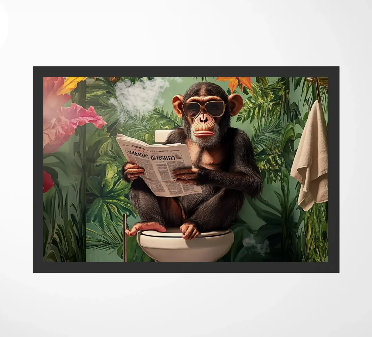 Affe liest Zeitung zerbino da NORDLICHT DESIGNS