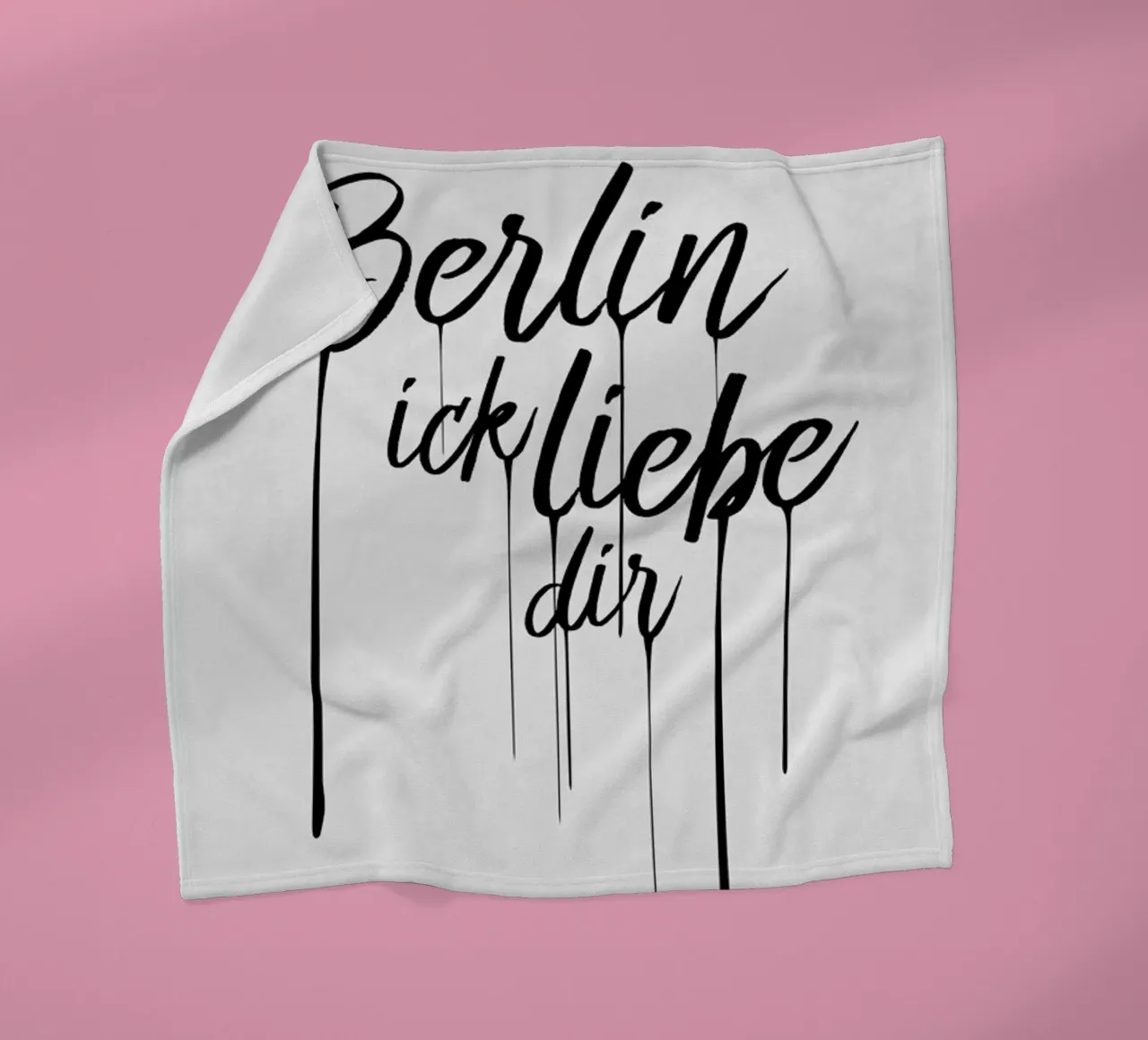 Berlin ick liebe dir coperta in pile da Amy & Kurt