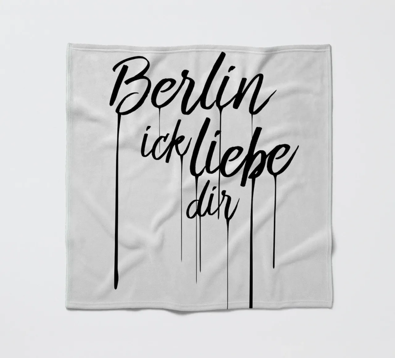 Berlin ick liebe dir coperta in pile da Amy & Kurt