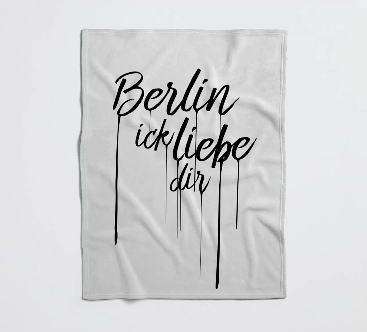 Berlin ick liebe dir coperta in pile da Amy & Kurt