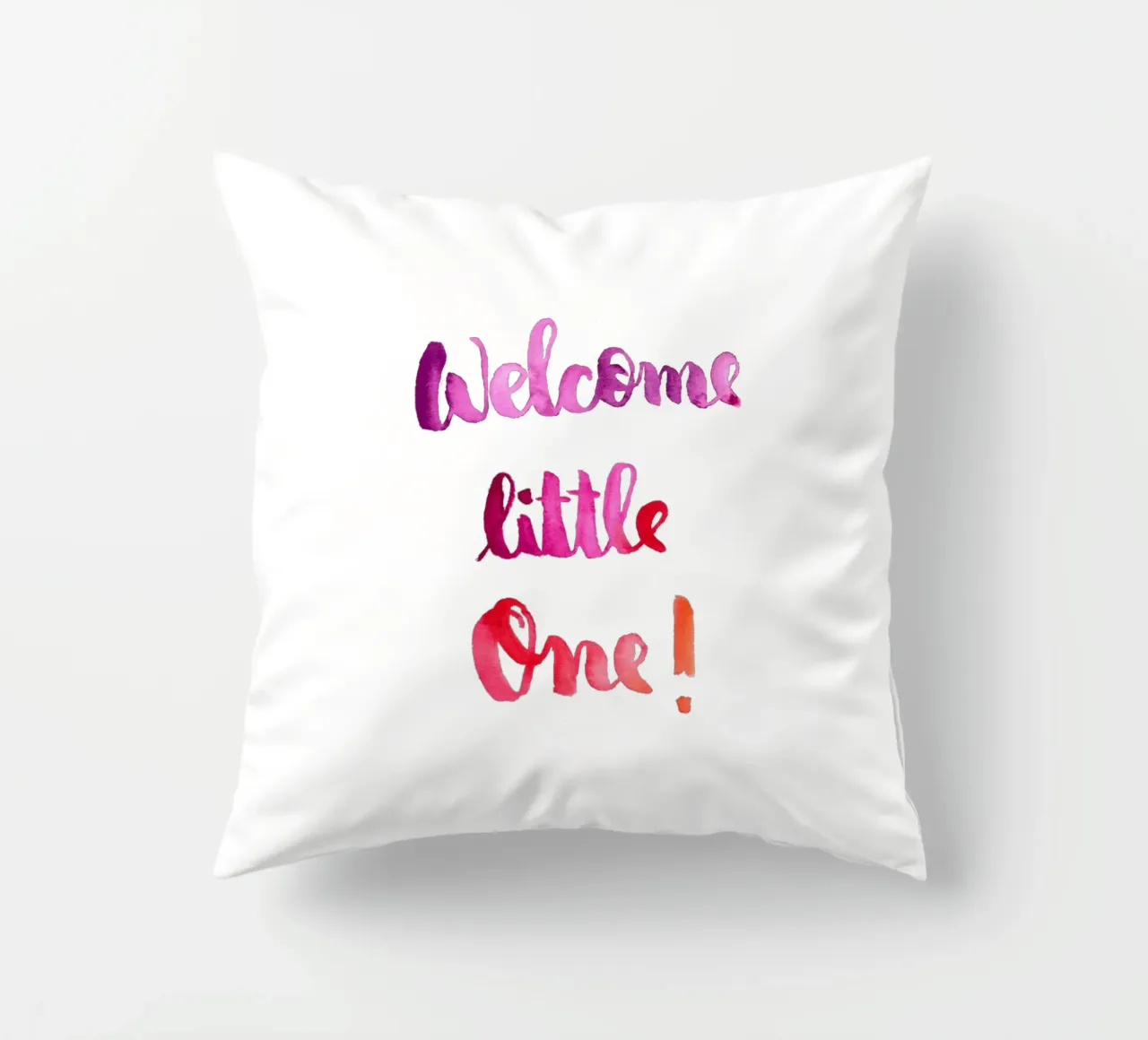 Little One cuscino da Brushmeetspaper