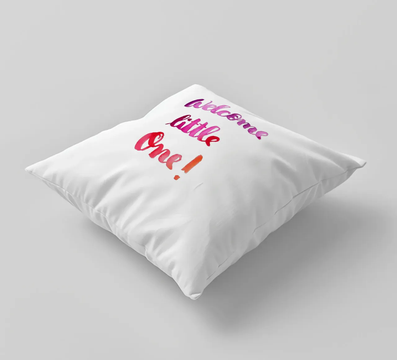 Little One cuscino da Brushmeetspaper
