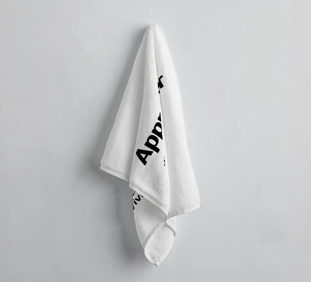 Apprezzare Condividere Vivere asciugamano da bagno da YV TYPOGRAPHY