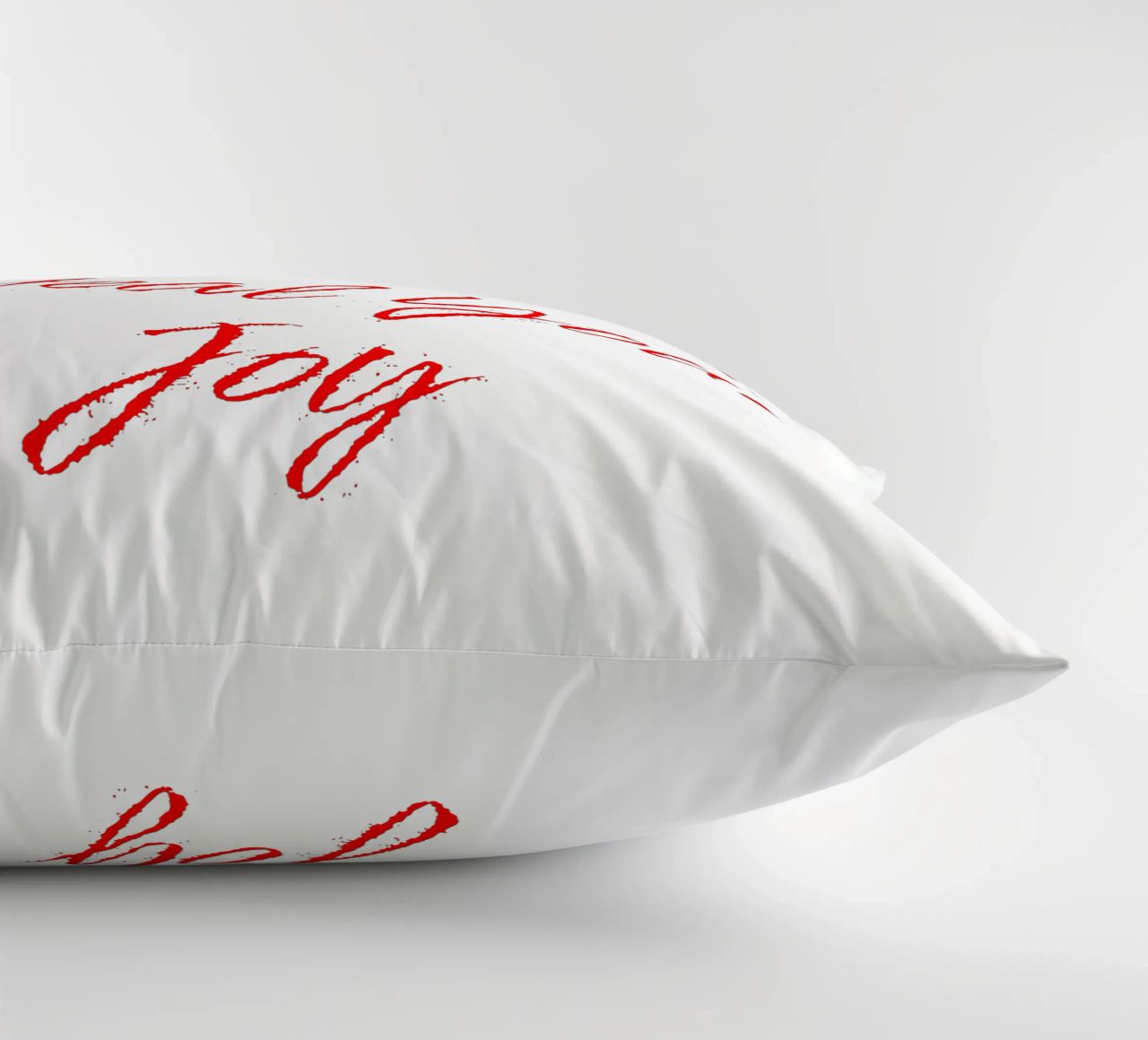 Don't Let Comparison Steal Your Joy - Red Text cuscino da FABOArt