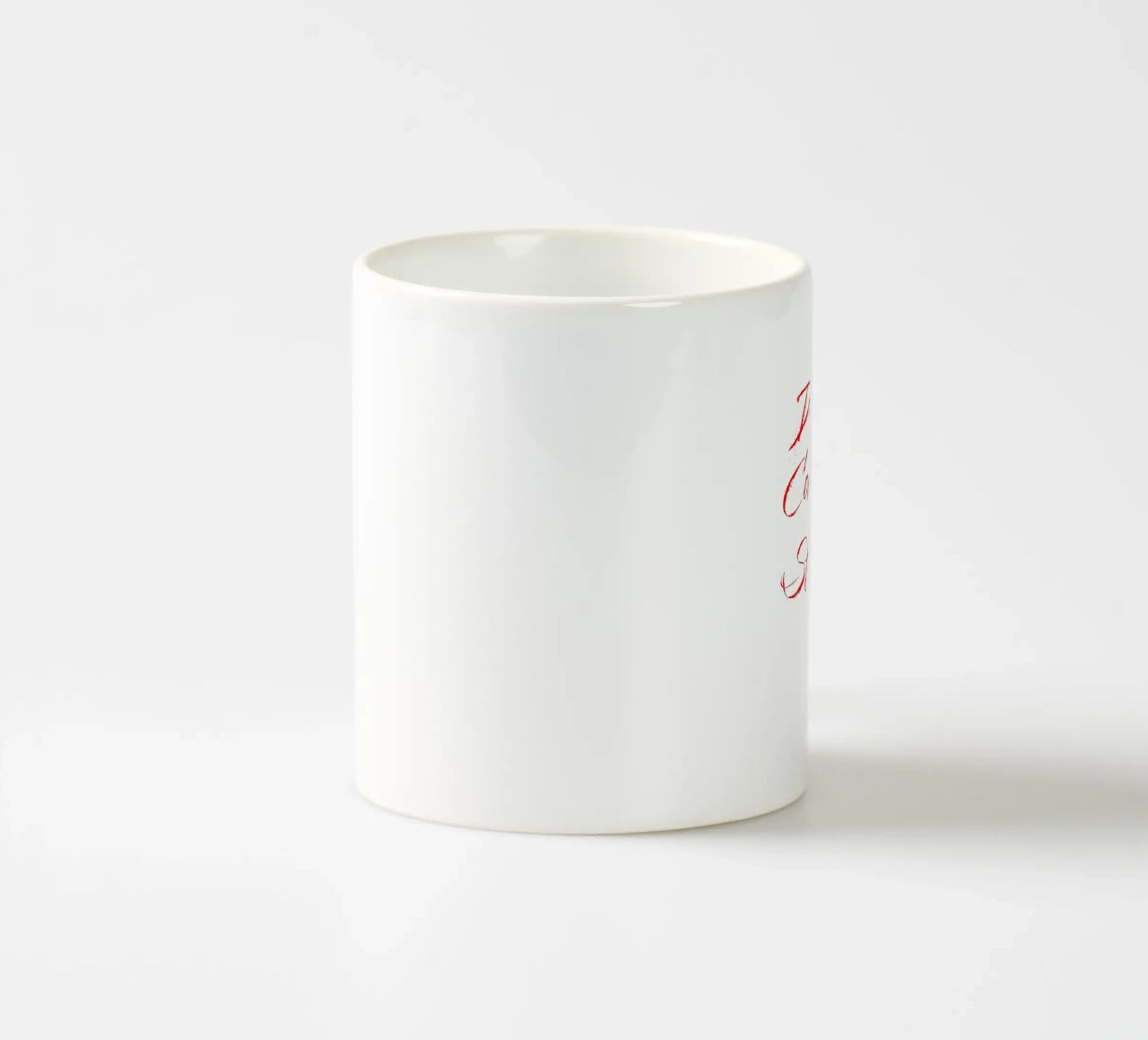Don't Let Comparison Steal Your Joy - Red Text tazza in ceramica da FABOArt