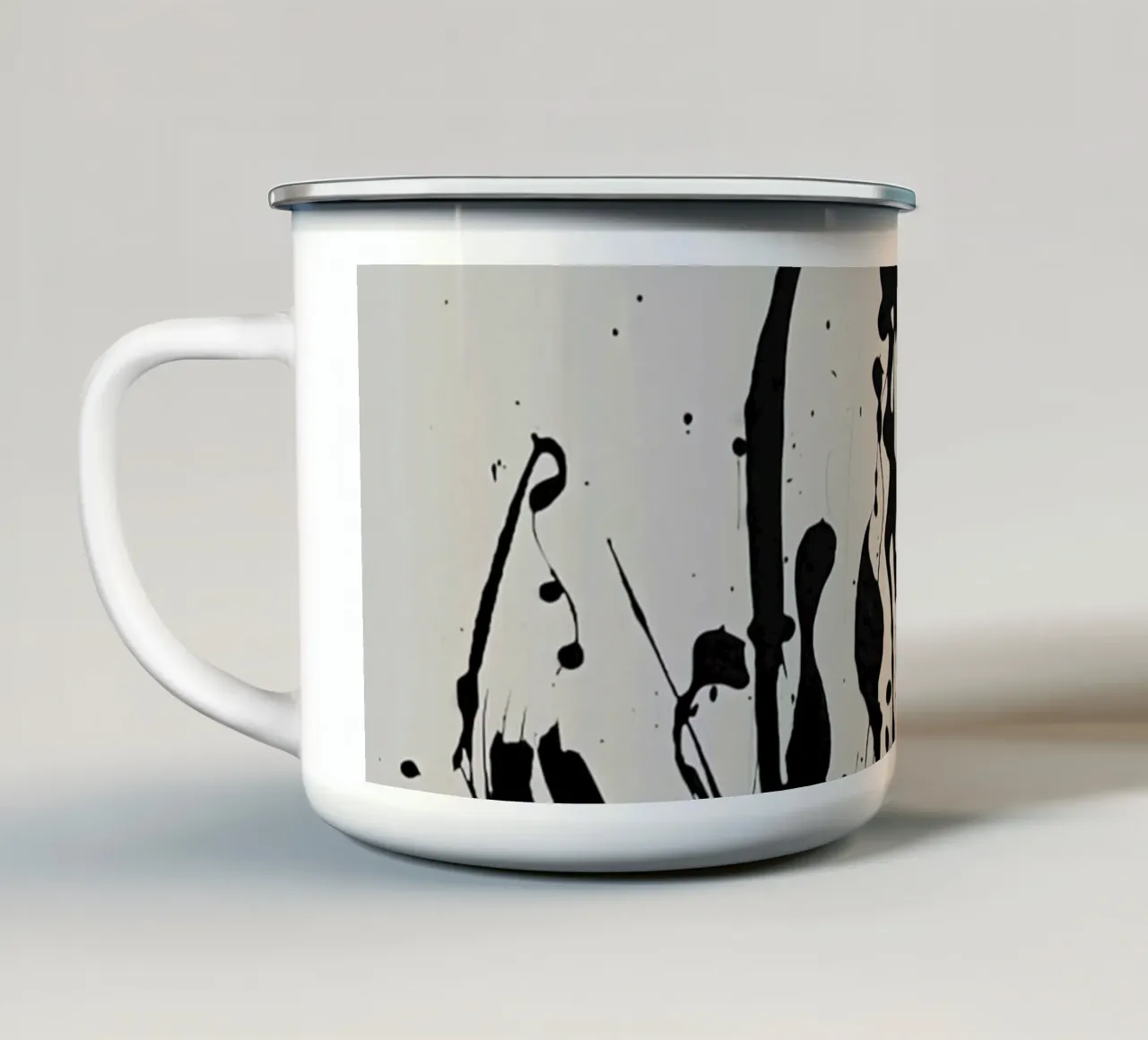 Il ballo tazza in smalto da rebeccaannemaclean