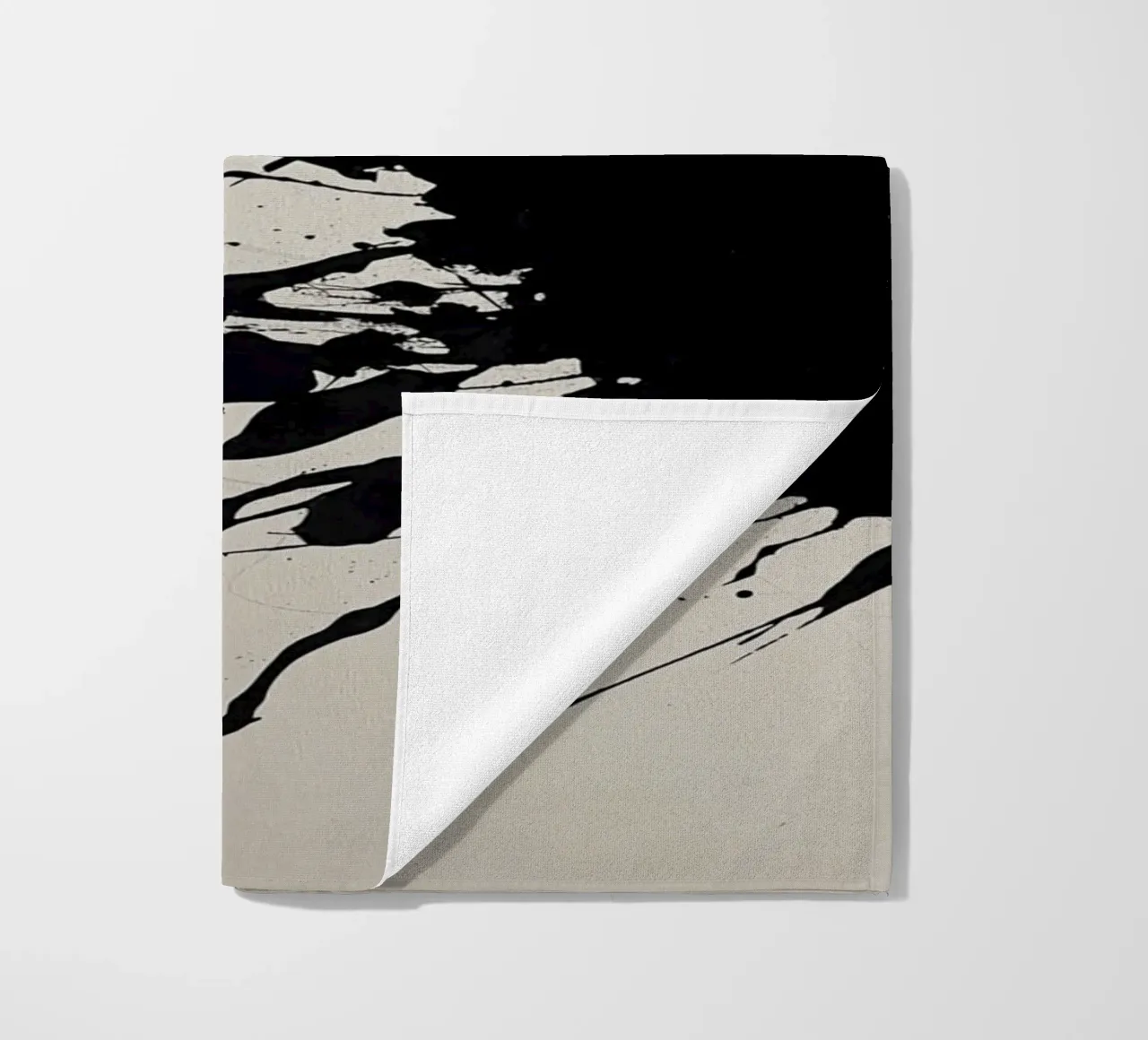 In An Instant beach towel by rebeccaannemaclean