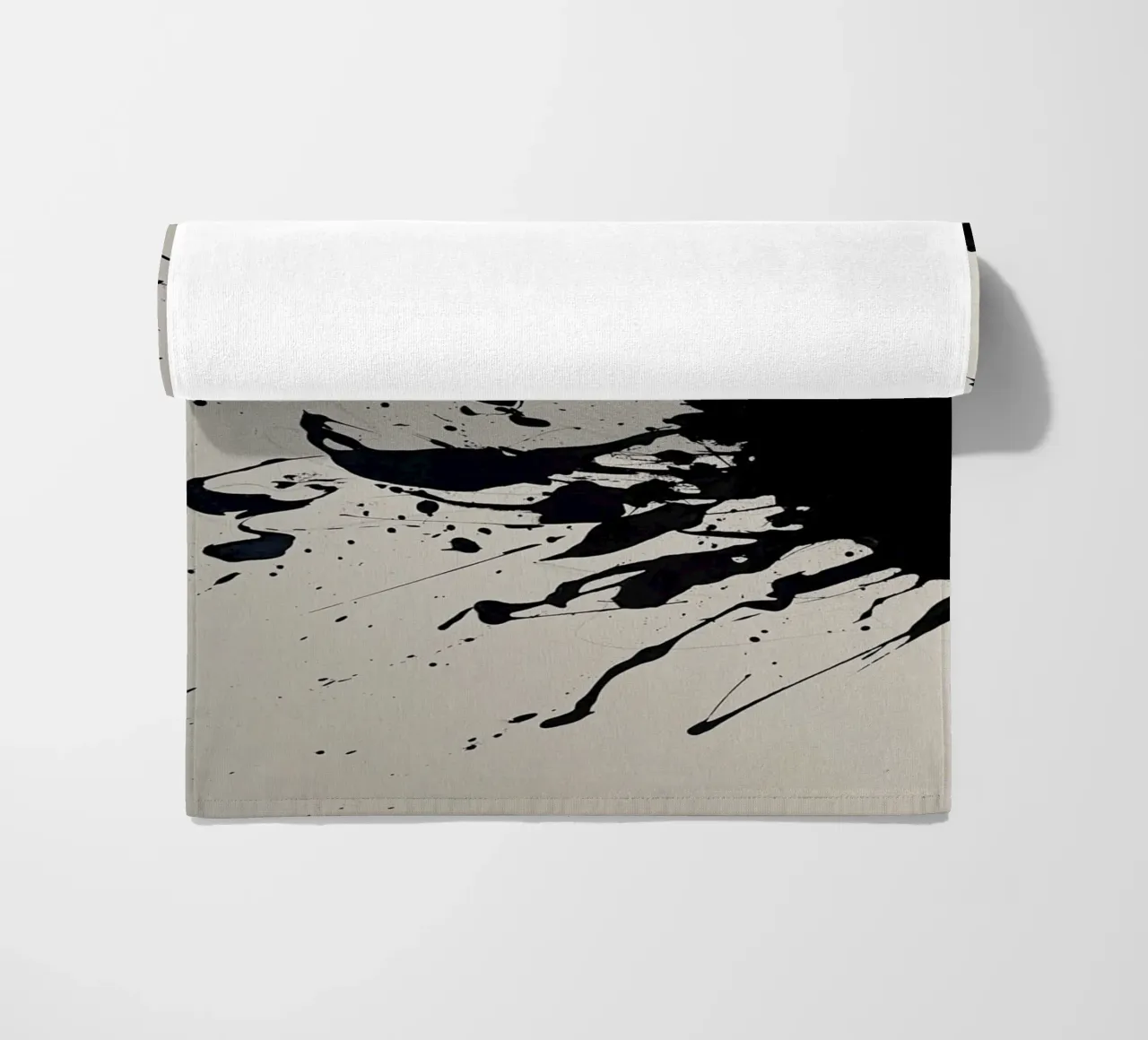 In An Instant beach towel by rebeccaannemaclean