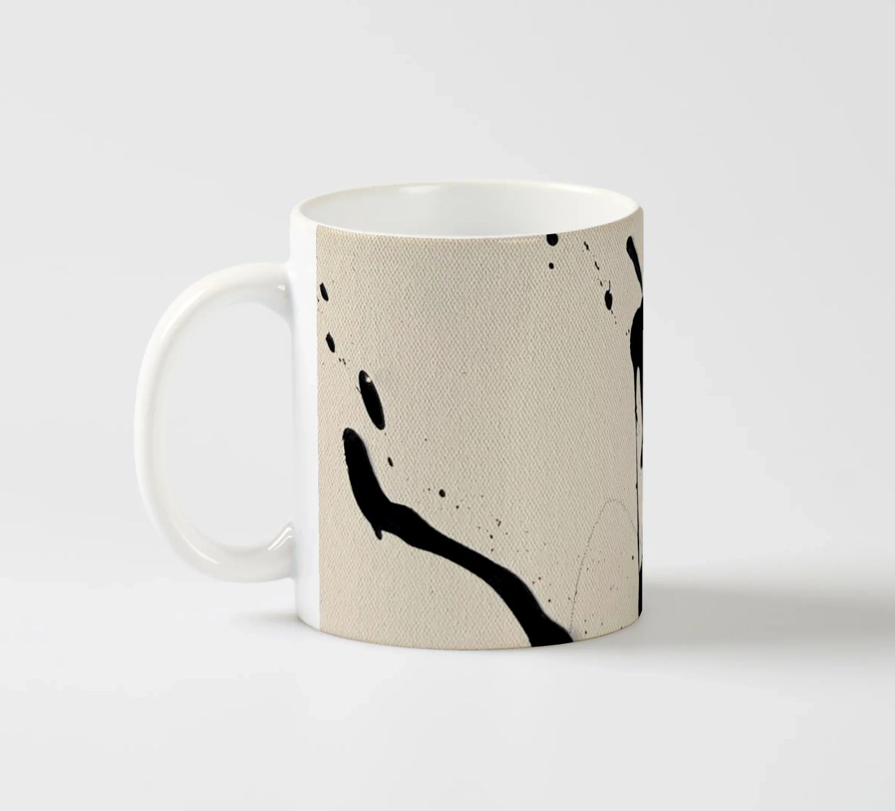 Mettere in scena uno spettacolo tazza in ceramica da rebeccaannemaclean