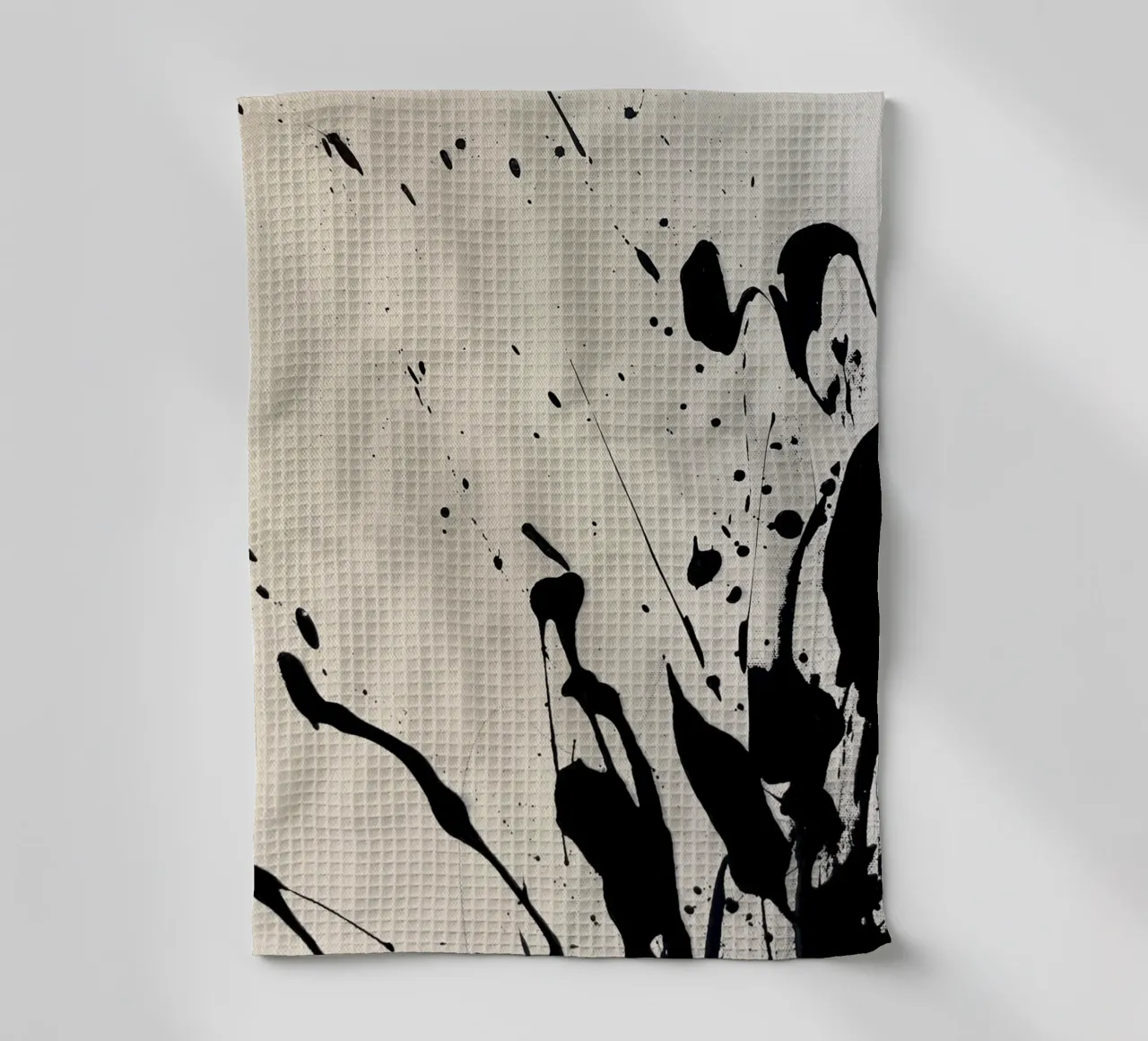Put On A Show tea towel by rebeccaannemaclean