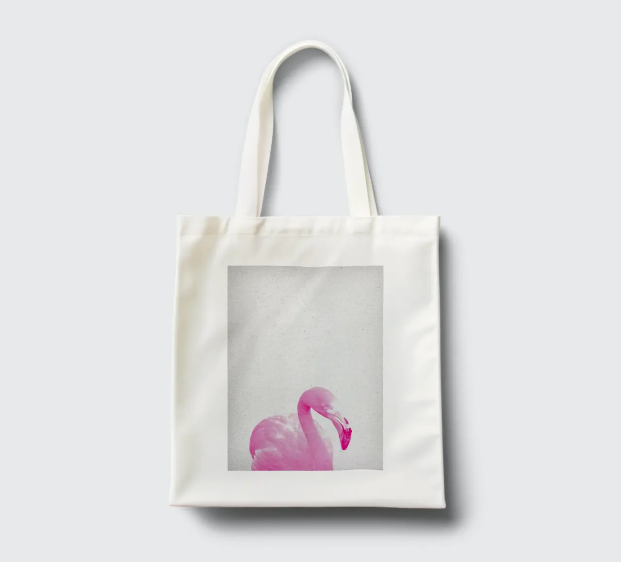 Flamingo 03 borsa in juta da Froilein Juno