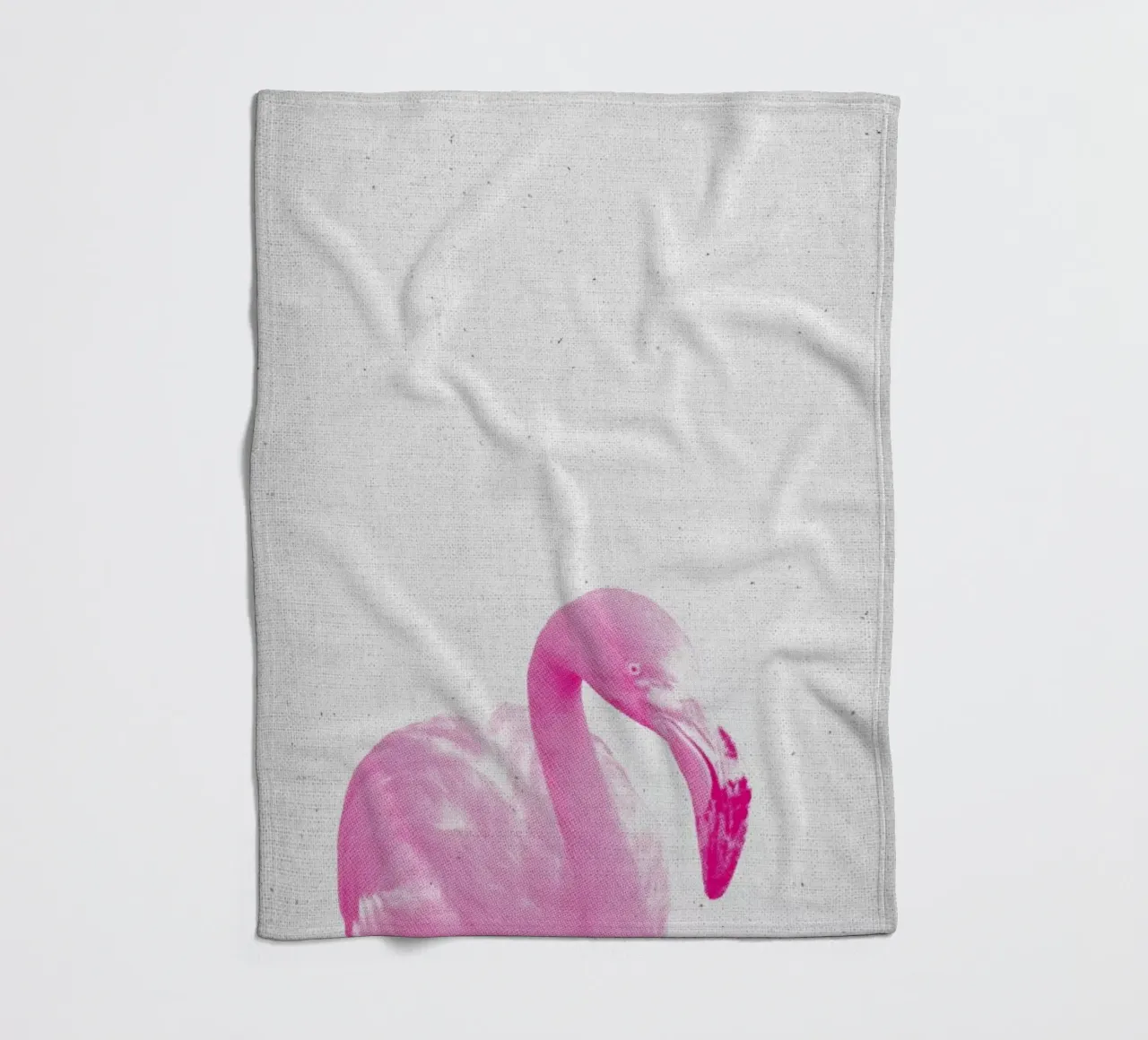 Flamingo 03 coperta in pile da Froilein Juno