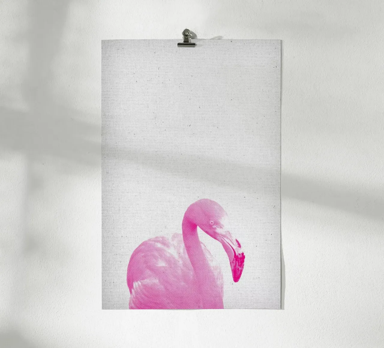 Flamingo 03 carta hahnemühle da Froilein Juno